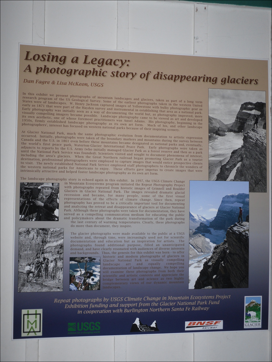 Glacier National Park-Vanishing glaciers in the park